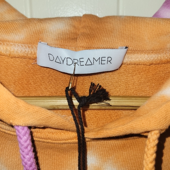🆕 DAYDREAMER double trouble bright colored tie dye hoodie size xs/small - Picture 6 of 7